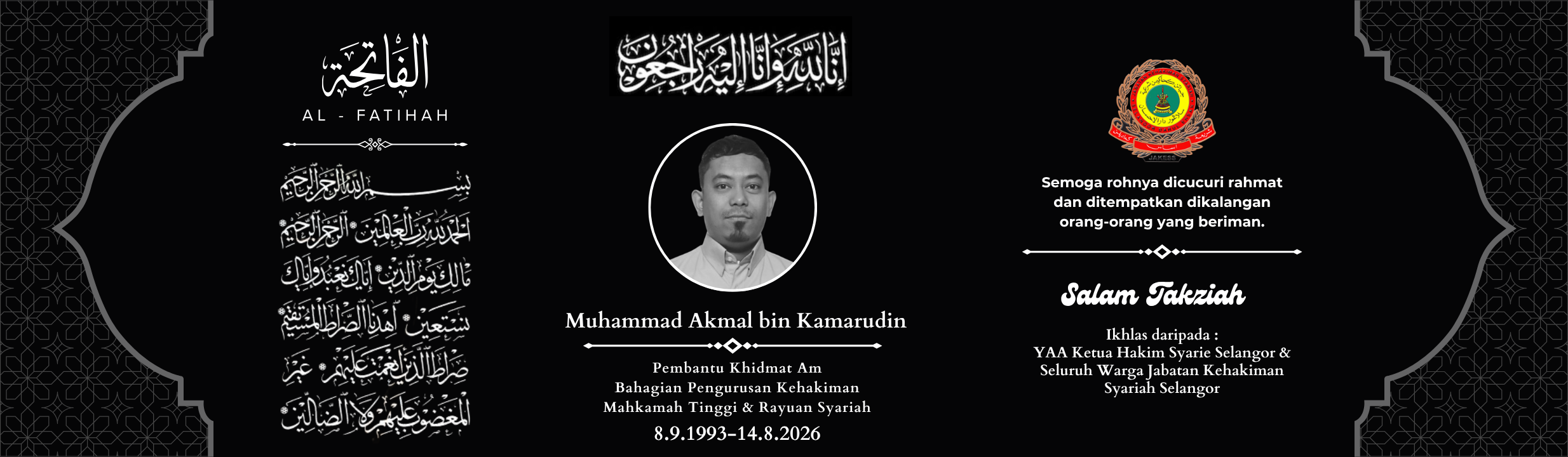 Banner - Belasungkawa Akmal