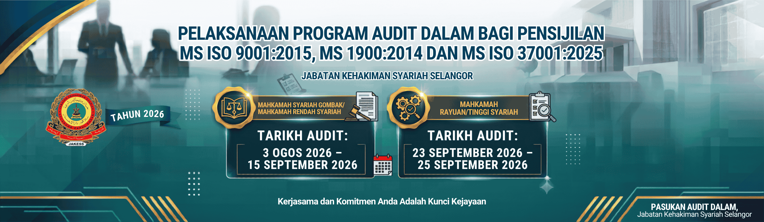 Banner - Audit MS ISO 9001 2026